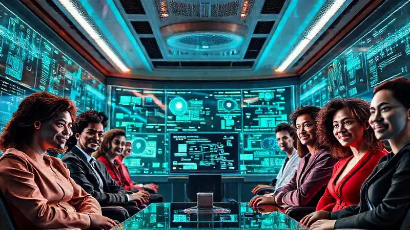 Un futuro de oficina tecnológicamente optimista