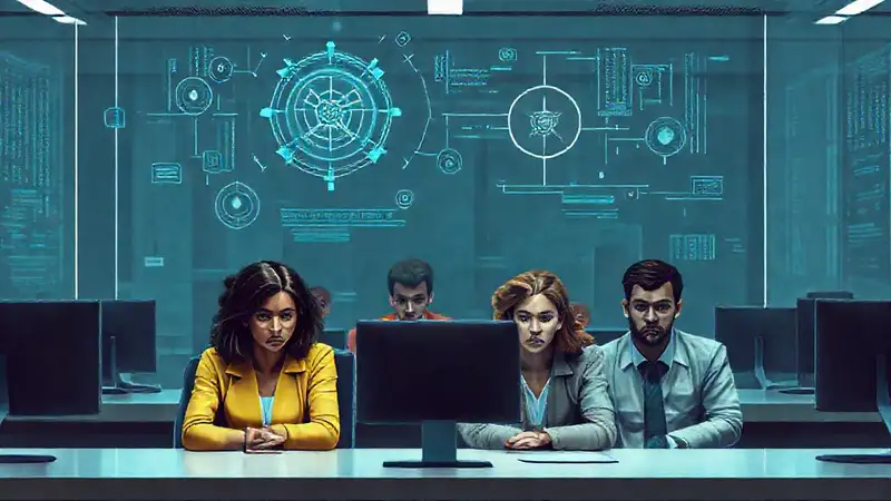 Un futuro de oficina conflictivo digital