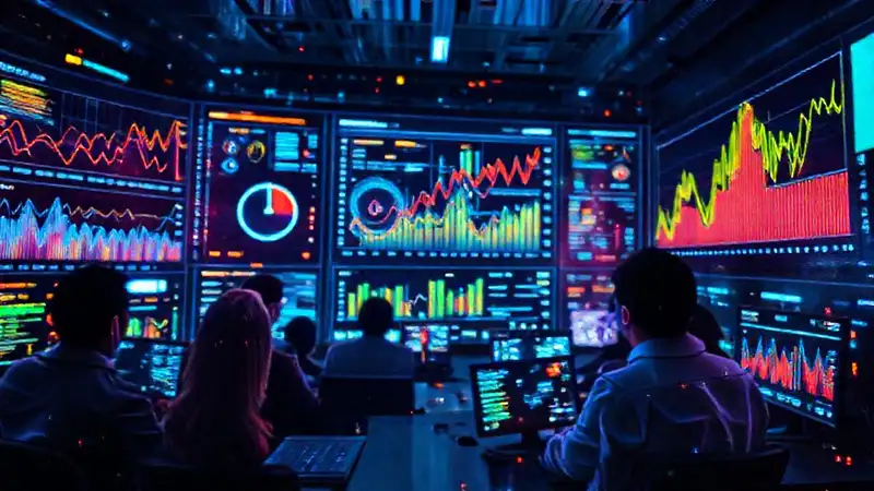 Un equipo analiza datos dinámicamente