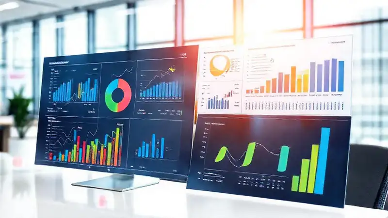 Análisis competitivo visual presenta estrategias clave