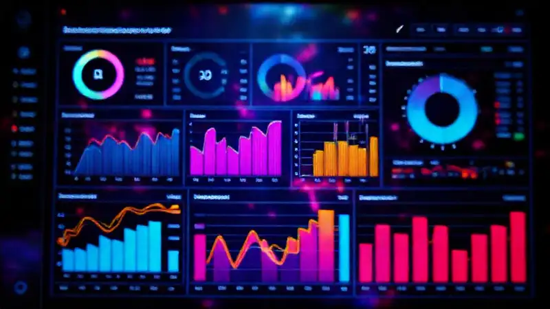 Un panel de datos claro y profesional