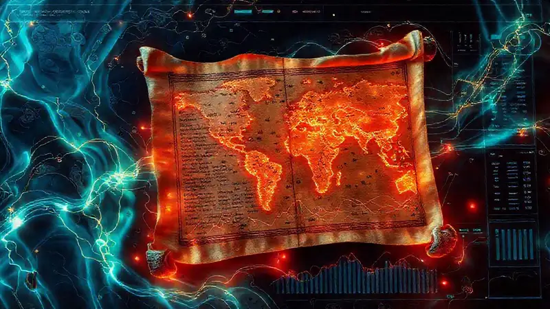 Arte digital explora el pasado y presente