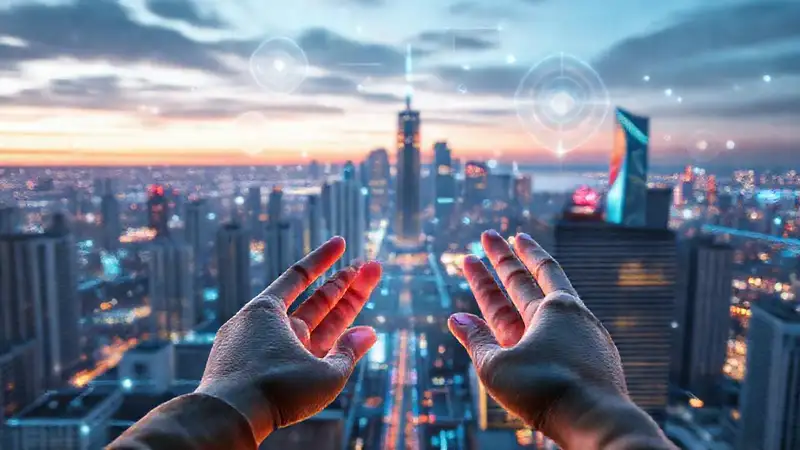 Ciudad futurista, humana e inspiradora
