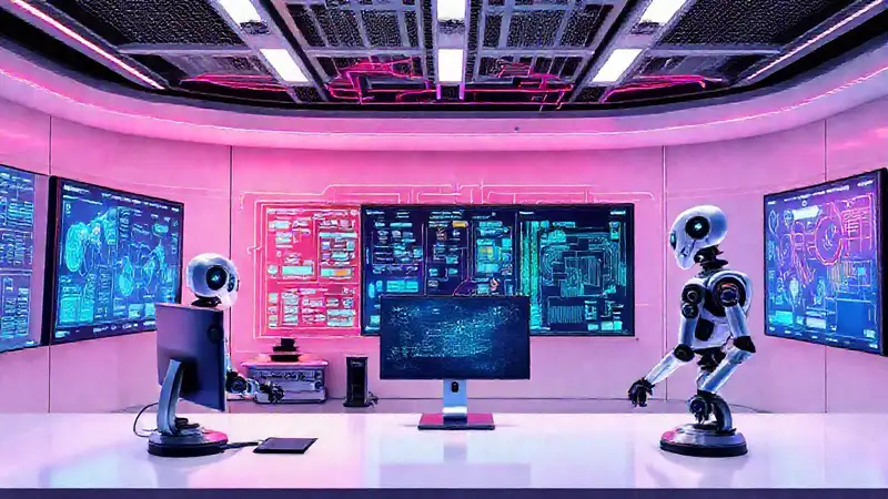 Un futuro de oficina digital y robótica