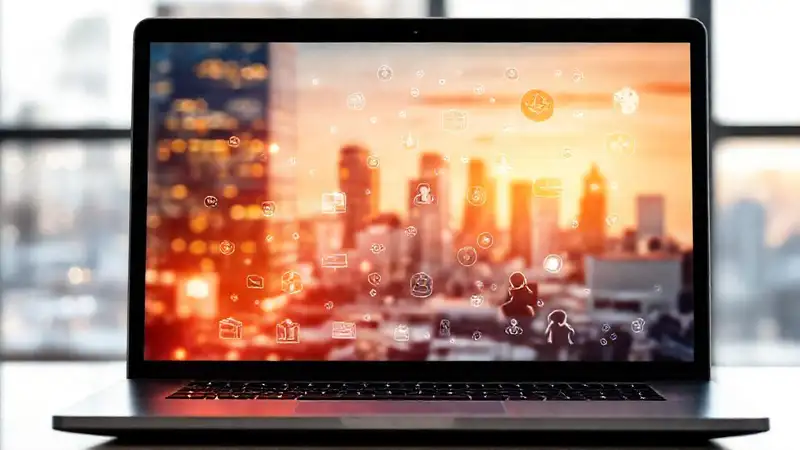 Ordenadores portátiles modernos y aprendizaje digital