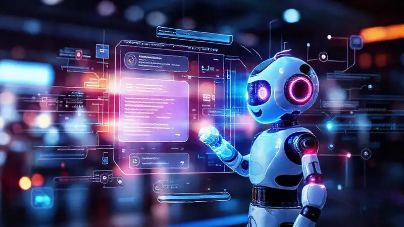Un chatbot holográfico ofrece información digital