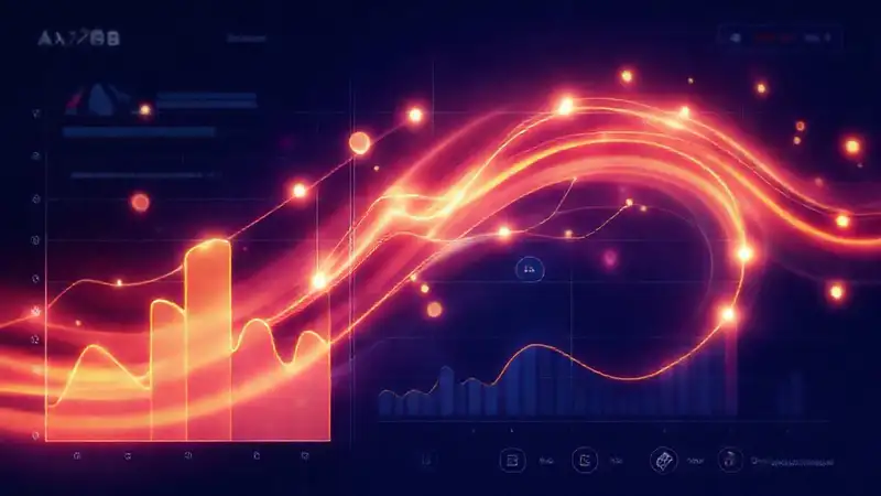 Interfaz digital vibrante y optimista