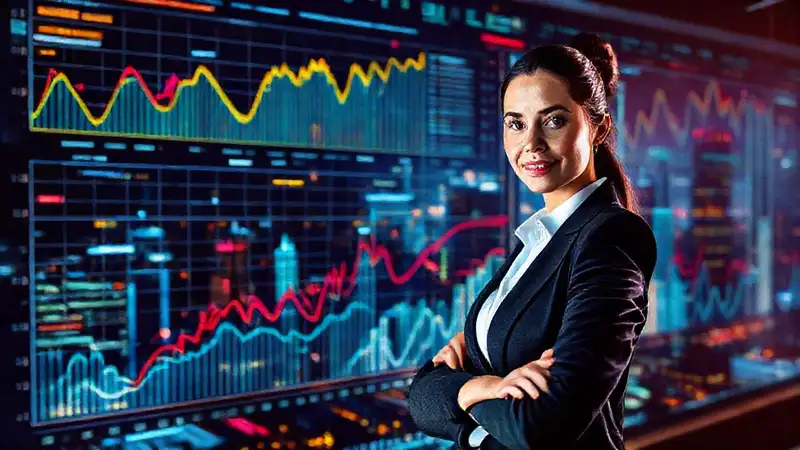 Análisis de negocios visual, moderno y preciso