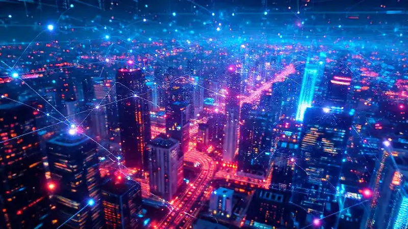 Ciudades futuras analizan datos luminosos