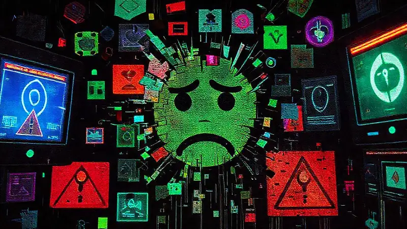 La tecnología falla y angustia visualmente