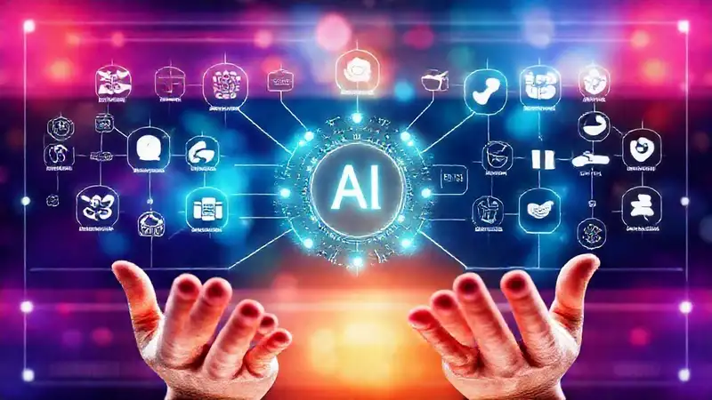 Tecnología futurista, inteligencia conectada y diseño limpio