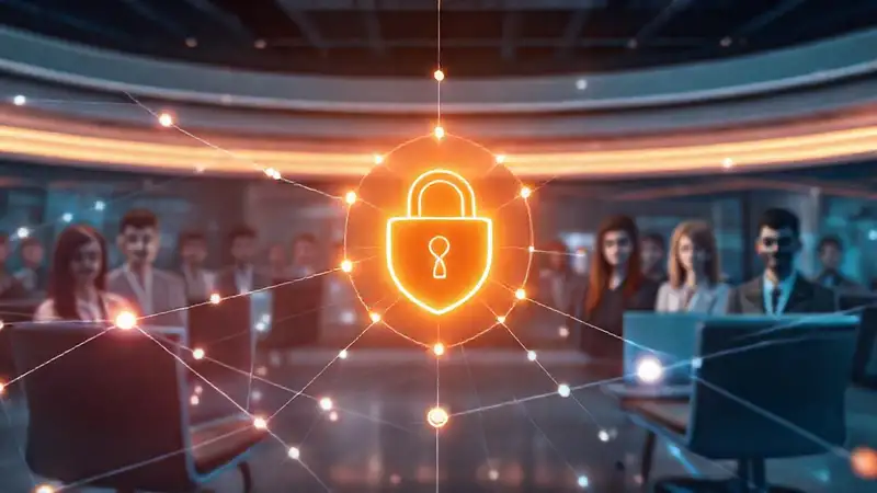 Tecnología segura, equipo confiado, futuro digital