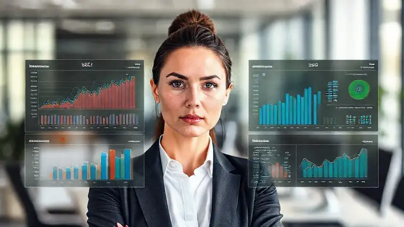 Un diseño de oficina analítico y profesional