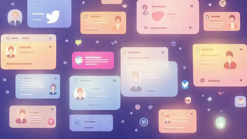 Redes sociales: diseño atractivo y moderno