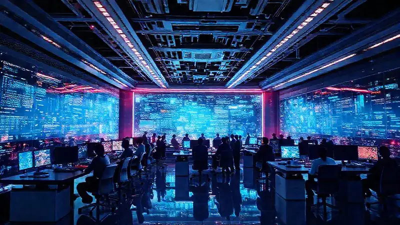 Un futuro de oficina digitalizado y vibrante