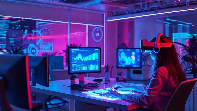 Un futuro de oficina inmersivo y sereno