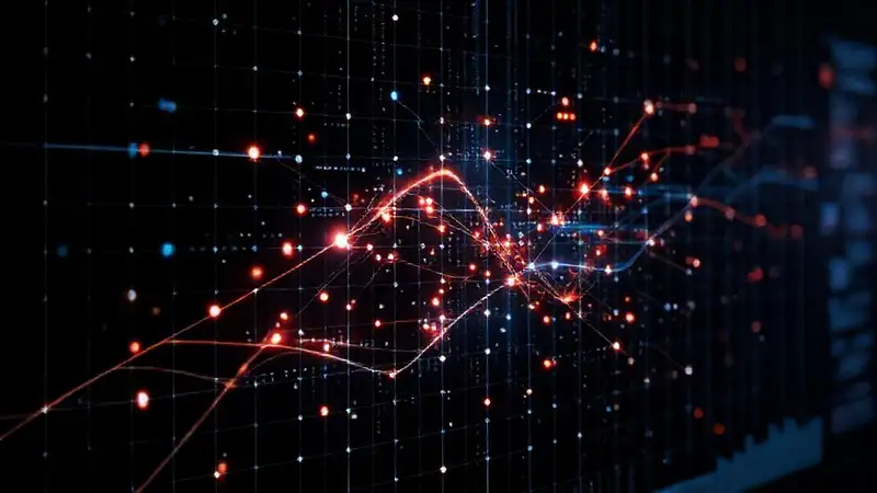 Visualización digital de datos interconectados