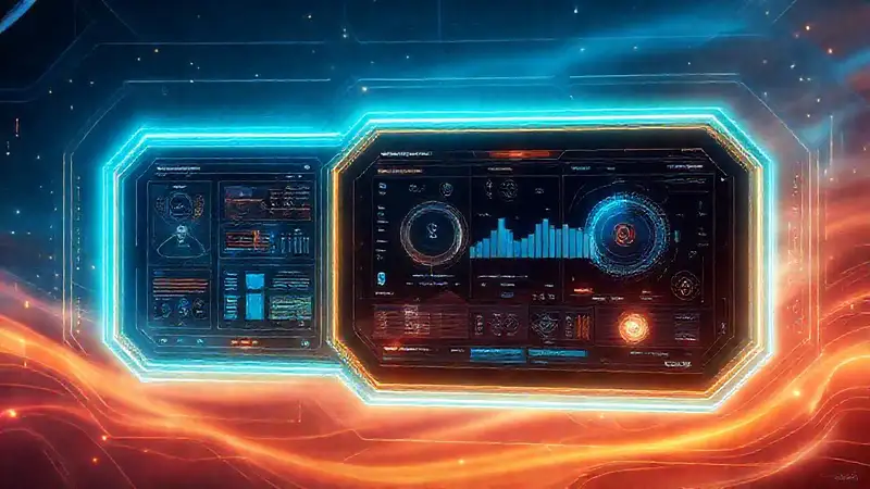 Interfaz futurista y digitalmente personalizable
