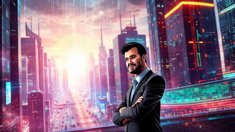 Una ciudad futurista