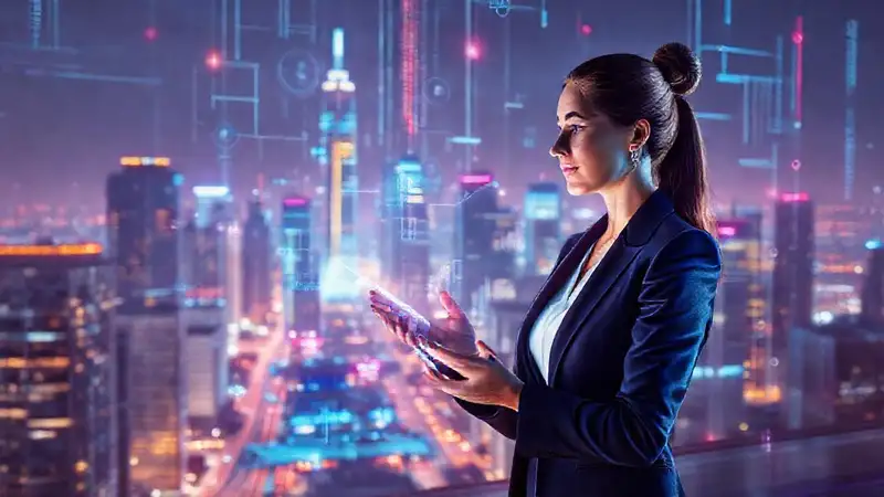 Una ejecutiva analiza el futuro digital