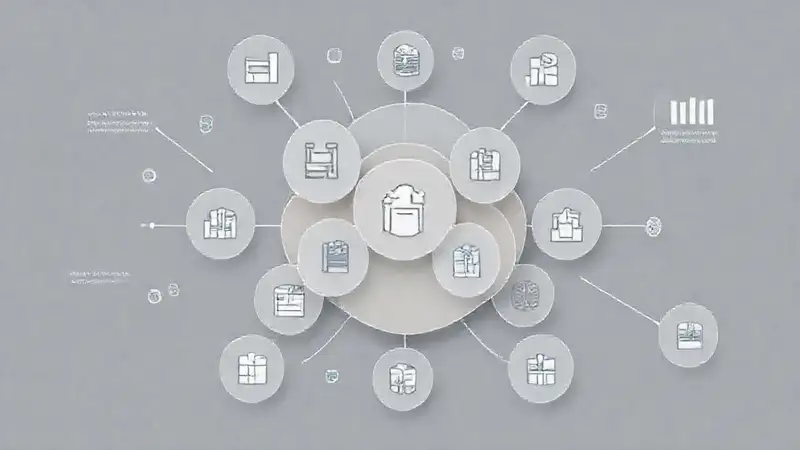 Diagrama financiero realista y analítico