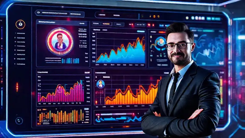 Una interfaz digital inteligente y vibrante