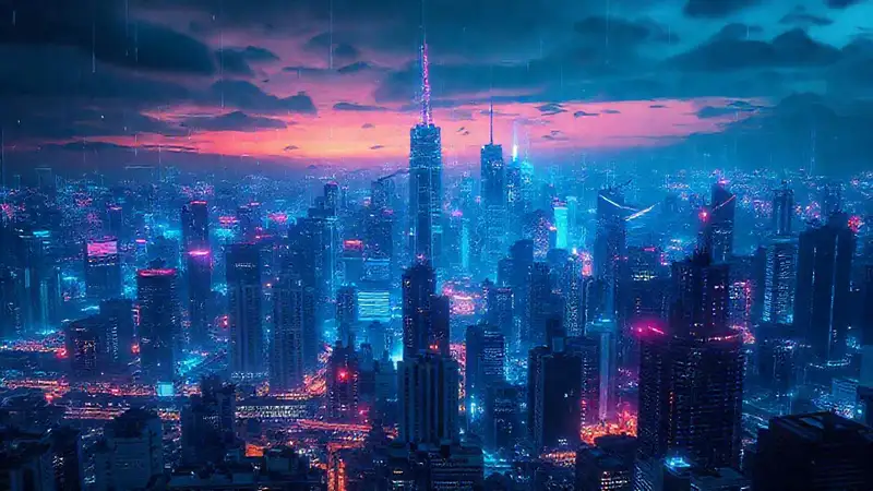 Ciudad futurista