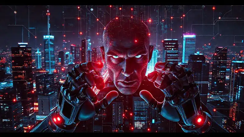 Ciudades futuristas: tecnología ansiosa y radiante