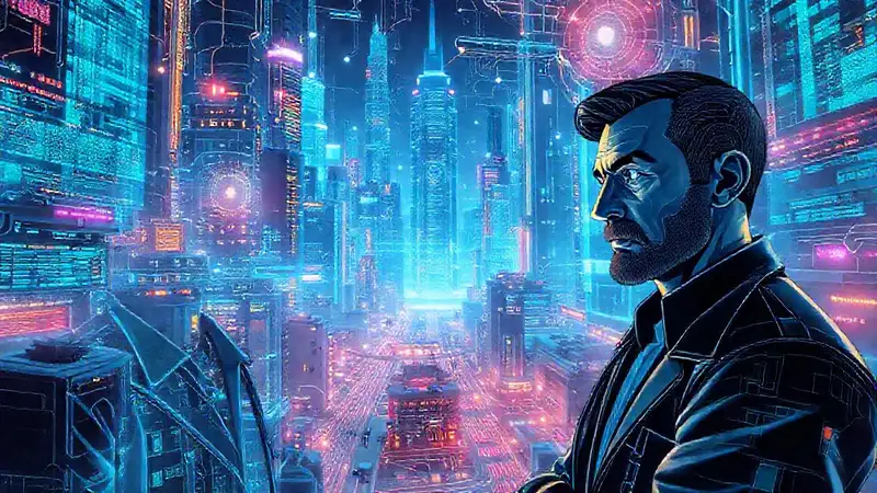 Ciudad futurista: análisis estratégico digitalizado