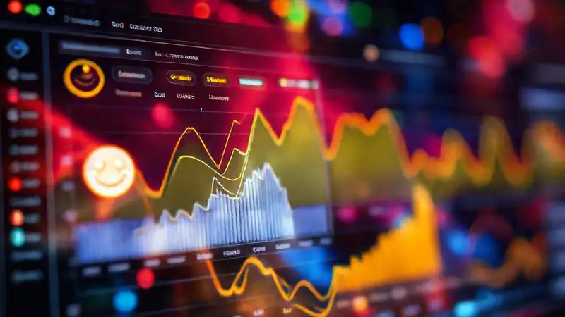 Interfaz digital mejora con datos visuales
