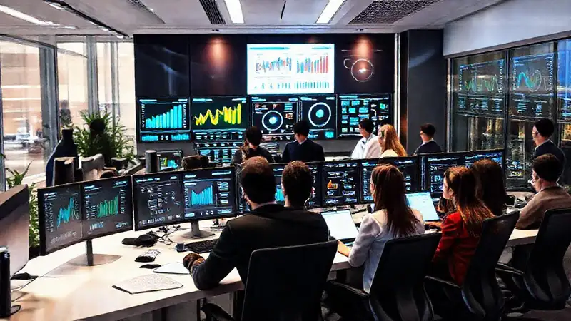 Un espacio de oficina moderno e innovador