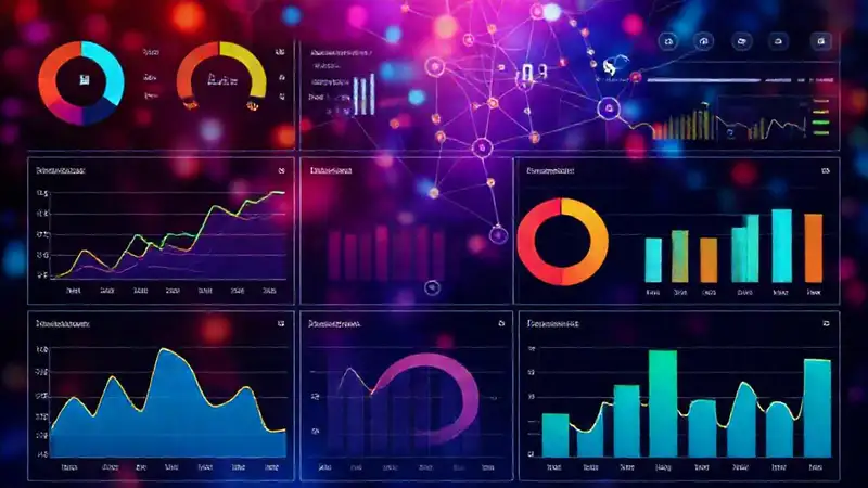 Interfaz digital analítica y moderna