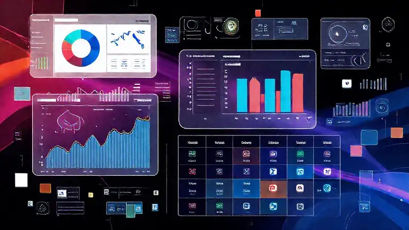 Interfaz digital moderna y visualmente atractiva