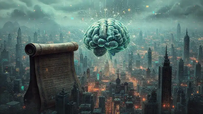 Un cerebro analítico percibe caos informativo