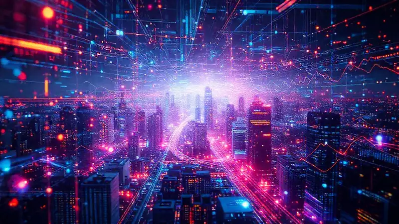 Datos complejos visualizados en futuro