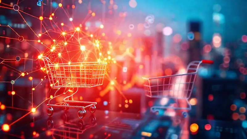 Visualización digital futurista e impactante