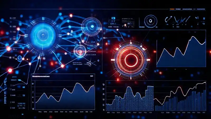 Herramientas de IA visualizan datos futuristas