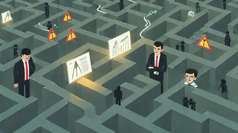 La empresa es un laberinto confuso