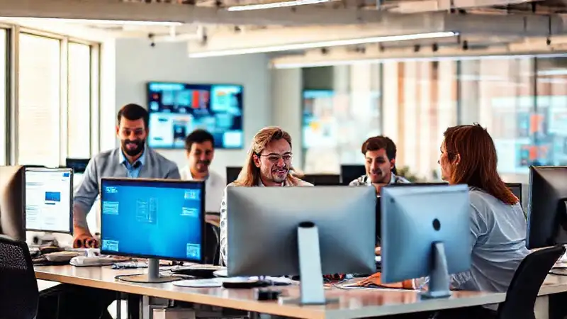Un espacio de trabajo dinámico y moderno